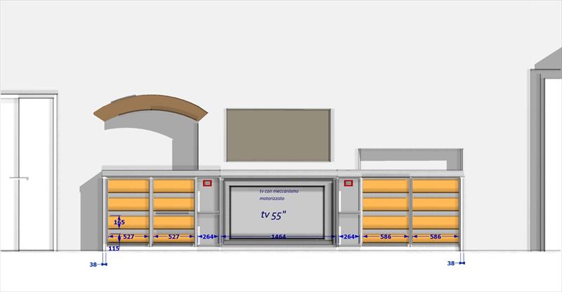 progetto - vista senza frontali